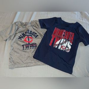 Baseball shirts. Twin Cities Minnesota. 2T.